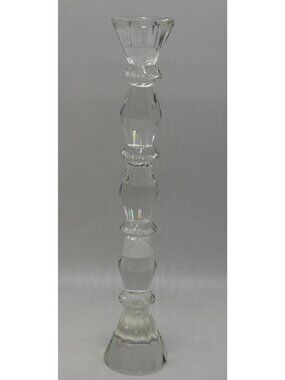 Designs Of Ireland Crystal WOW Faceted Geometric Candle Holder Shannon Godinger